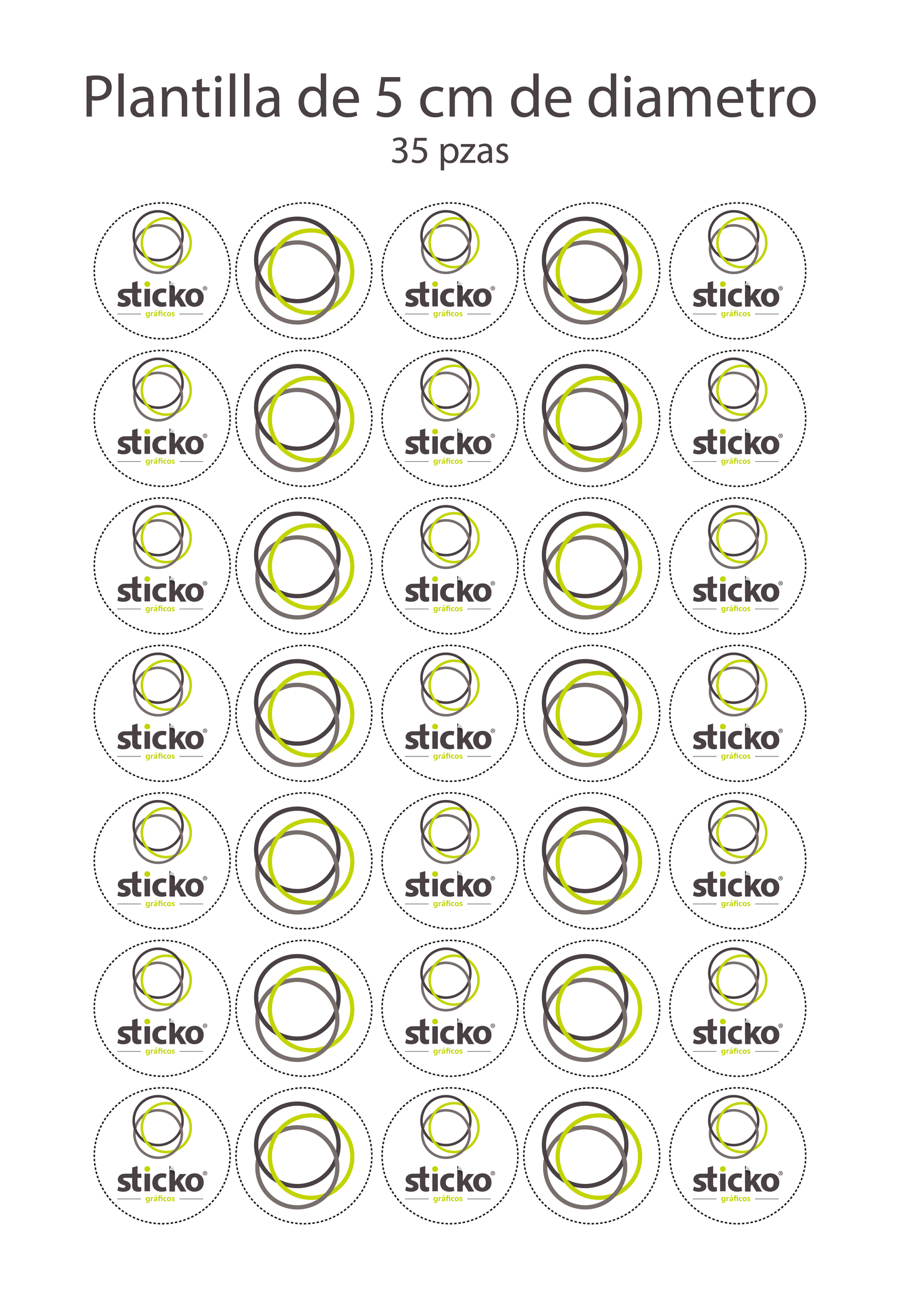¡Stickers que impresionan! ✨ 50 Plantillas
